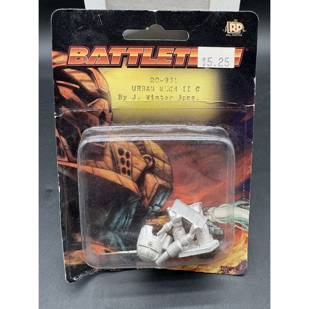 Battletech Metal Miniature 20-931 Urban Mech IIC NIB Ral Partha